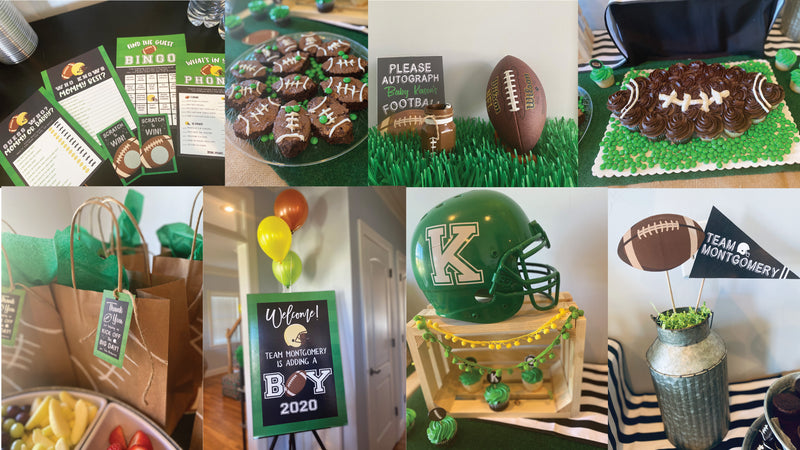 Football Tailgate Baby Shower