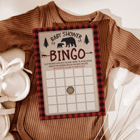 Lumberjack Boy Baby Shower Games, Bingo, Find The Guest, The Price Is Right, Who Knows Mommy Best, 25 games each