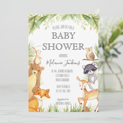 Woodland Baby Shower Invitation - Your Main Event