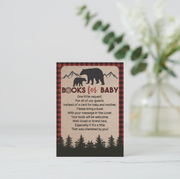 Lumberjack Bear Book Request Card Books For Baby - Your Main Event