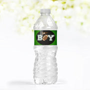 Boy Football Bottle Wraps, 25 Sports Water Bottle Labels Boy Party Decoration Favors - Your Main Event