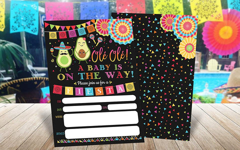 Ole Ole! Fiesta Mexican Baby Shower Invitation - Your Main Event