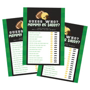 Football Sports Guess Who? Baby Shower Game - Your Main Event