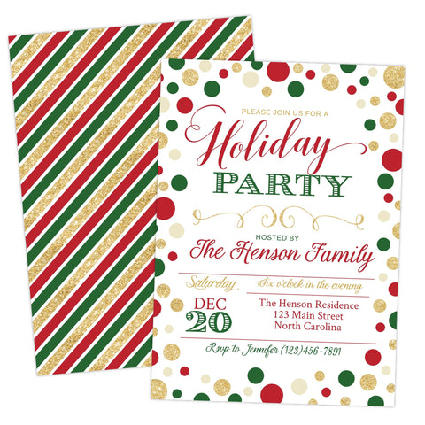 Holiday Party Invitation Printable | Your Main Event